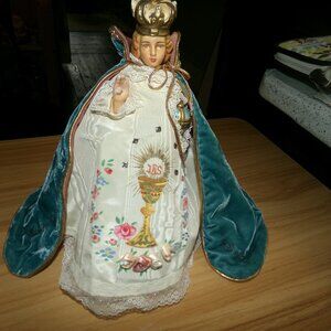 1961 chalk religious figure.